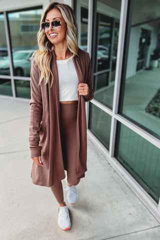 Active Lifestyle Long Cardigan 4 Colors!