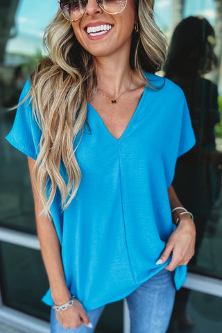 Say You Swear V Neck Top 3 Colors!