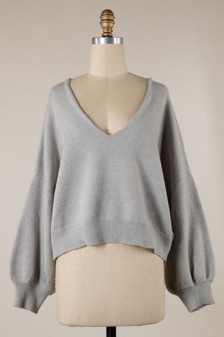 Be the Reason Reversible Crop Sweater 7 COLORS! - Simply Me Boutique