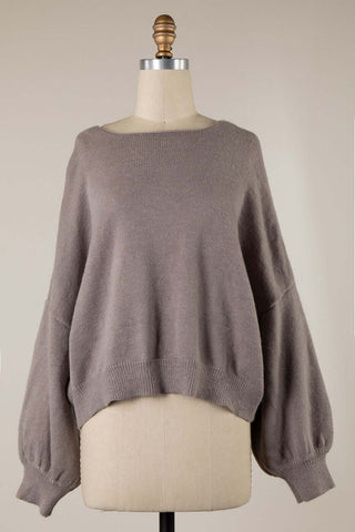 Be the Reason Reversible Crop Sweater 7 COLORS! - Simply Me Boutique