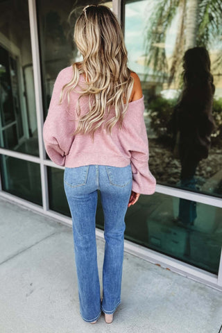 Be the Reason Reversible Crop Sweater 7 COLORS! - Simply Me Boutique