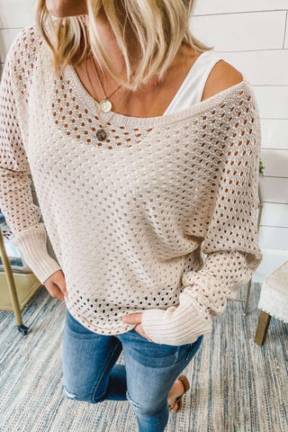 Best Adventure Open Knit Top 10 COLORS! - Simply Me Boutique