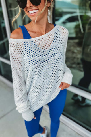 Best Adventure Open Knit Top 10 COLORS! - Simply Me Boutique