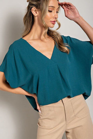 Breezy Blouse Top 4 COLORS! - Simply Me Boutique
