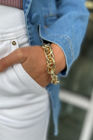 Chunky Link Stretch Bracelet 3 COLORS! - Simply Me Boutique