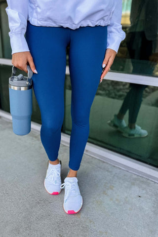 Comfort in Mind Elastic Free Waistband Leggings - Simply Me Boutique