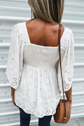 Daisy Lane Eyelet Top - Simply Me Boutique