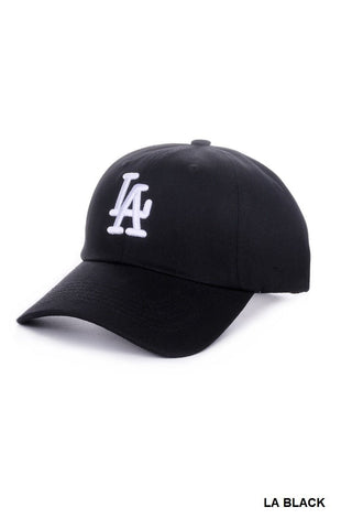 Embroidered City Monogram Baseball Cap - Simply Me Boutique