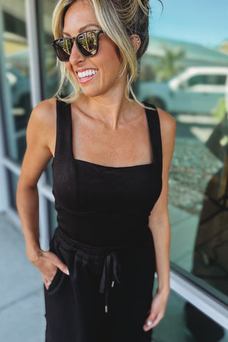 Essential Cargo Jumpsuit - Simply Me Boutique