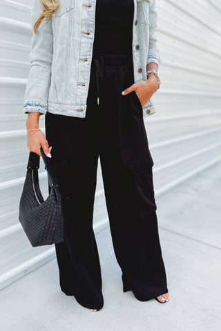 Essential Cargo Jumpsuit - Simply Me Boutique