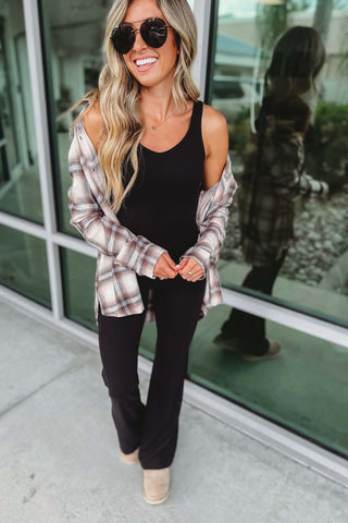 Flared Bodycon Jumpsuit 5 COLORS! - Simply Me Boutique