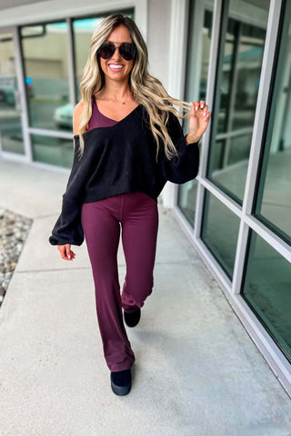 Flared Bodycon Jumpsuit 5 COLORS! - Simply Me Boutique