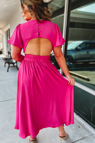 Effortless Beauty Midi Dress 3 Colors!