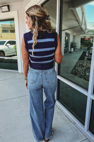 JUDY BLUE Wrenley Wide Leg High Rise Jeans - Simply Me Boutique