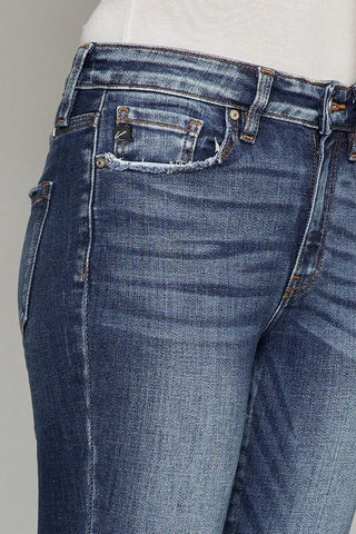 KANCAN Heart and Soul Dark Wash Jeans - Simply Me Boutique