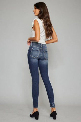 KANCAN Heart and Soul Dark Wash Jeans - Simply Me Boutique
