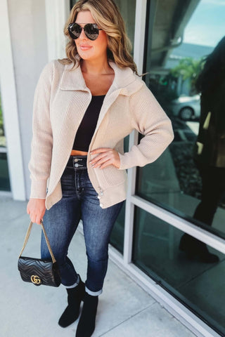 KanCan Holly Double Button Super High Rise Jeans - Simply Me Boutique