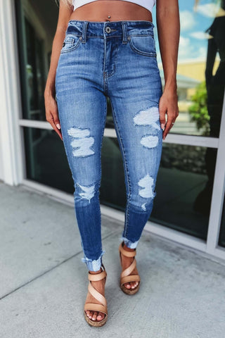 KanCan I Told You So Distressed Skinny Jeans - Simply Me Boutique
