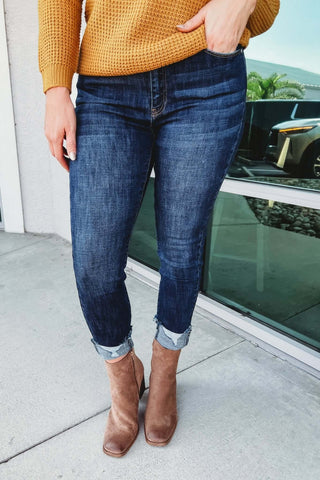 KanCan Spring in Your Step Ankle Skinny Jeans - Simply Me Boutique