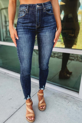 KanCan Spring in Your Step Ankle Skinny Jeans - Simply Me Boutique