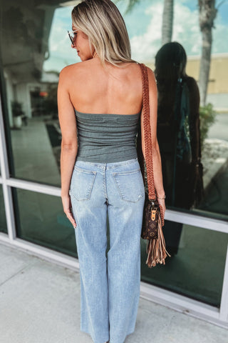 Love Story Sweater Tube Top MORE COLORS! - Simply Me Boutique