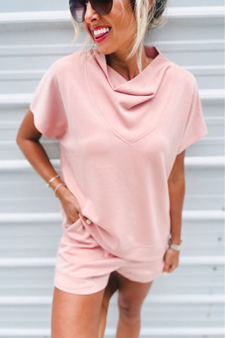 Luxe Fabric Cowl Neck Top 3 COLORS! - Simply Me Boutique