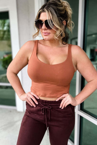 On the Horizon Yoga Cropped Tank 9 colors! - Simply Me Boutique