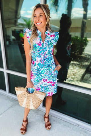 Paradise Glow Dress - Simply Me Boutique