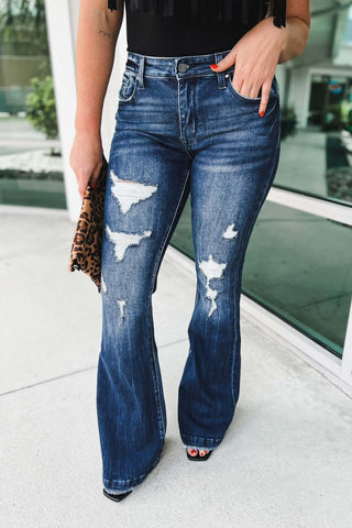 PETRA153 Ashton Flare Jeans 2 colors! - Simply Me Boutique