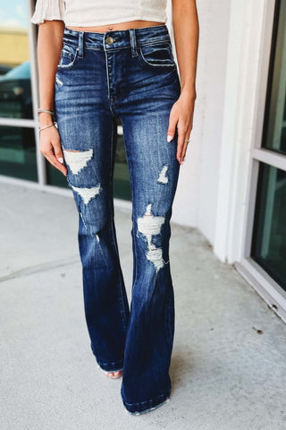 PETRA153 Ashton Flare Jeans 2 colors! - Simply Me Boutique