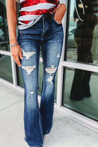 PETRA153 Ashton Flare Jeans 2 colors! - Simply Me Boutique
