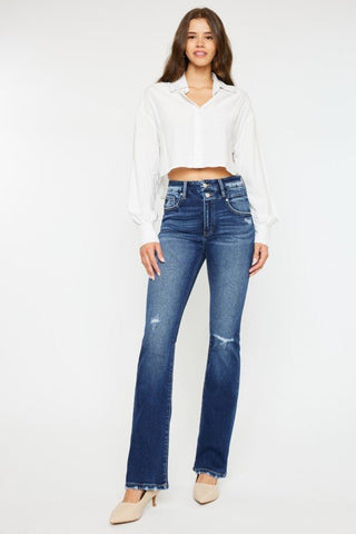 (PREORDER) KANCAN Dara High Rise Bootcut Jeans - Simply Me Boutique