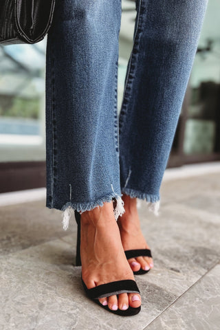 (PREORDER) KANCAN Jenna High Rise Slim Wide Leg Jeans - Simply Me Boutique