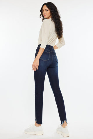 (PREORDER) KANCAN Just Imagine High Rise Jeans Dark Wash - Simply Me Boutique