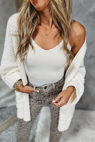 (PREORDER) KANCAN Phoenix High Rise Leopard Straight Jeans - Simply Me Boutique