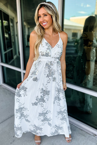 Sequin Maxi Dress 4 COLORS! - Simply Me Boutique