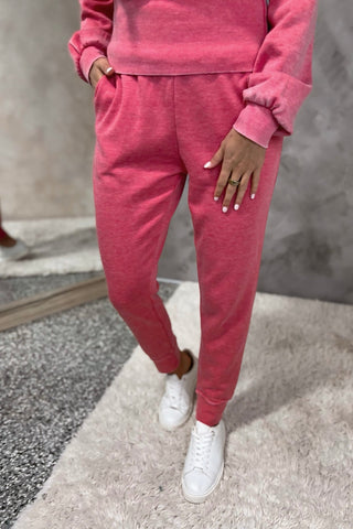 Sporty Life Red Fleece Pants - Simply Me Boutique