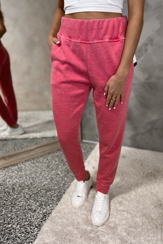Sporty Life Red Fleece Pants - Simply Me Boutique