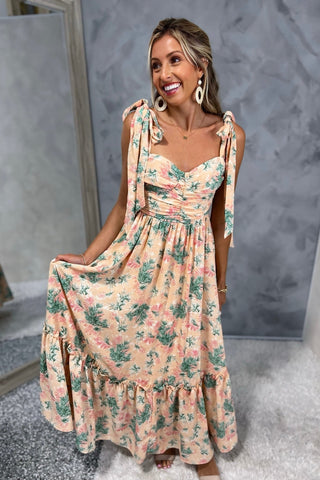 Sweet Escape Floral Maxi Dress - Simply Me Boutique