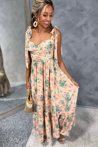 Sweet Escape Floral Maxi Dress - Simply Me Boutique
