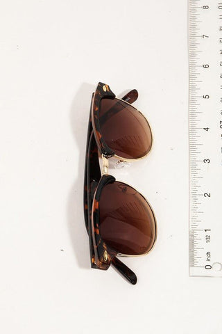 The ANNEMARIE Acetate Round Bottomless Sunglasses - Simply Me Boutique