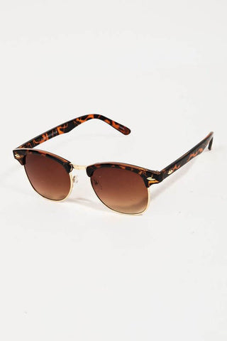 The ANNEMARIE Acetate Round Bottomless Sunglasses - Simply Me Boutique