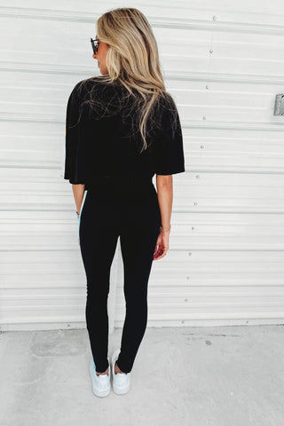 Vibe Check Crop Leggings Set - Simply Me Boutique