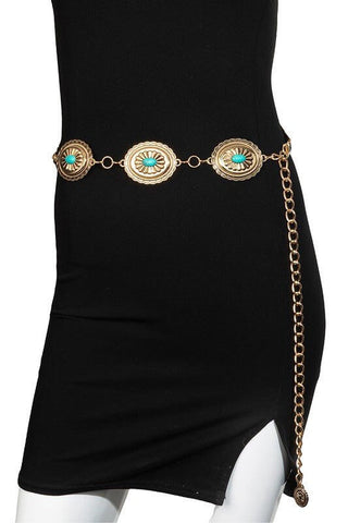 Western Chain Belt 2 COLORS! - Simply Me Boutique