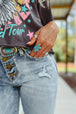 Turquoise Floral