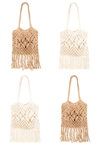 Woven Tote Bag 2 COLORS! - Simply Me Boutique