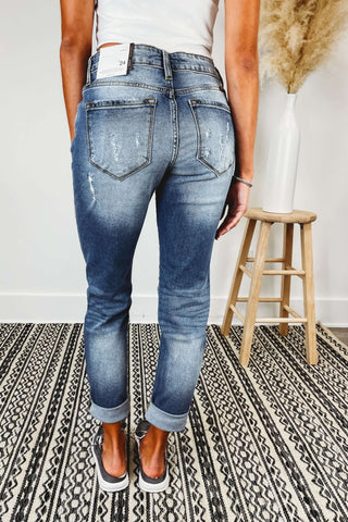 (PREORDER) KANCAN Road Trip Boyfriend Fit Jeans - Simply Me Boutique