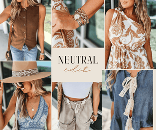 The Neutral Edit: What Cool Girls Are Wearing Right Now - Simply Me Boutique