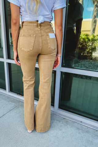 RISEN Layla High Rise Bell Bottom Pants (More colors)
