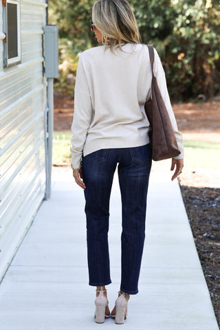 SAND BEIGE Better Days Sweater